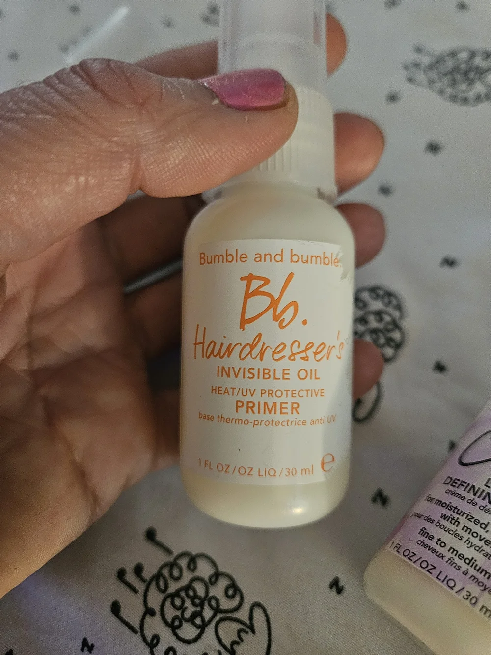 4 pc set bumble and bumble Hair Set.  Primer, curl cream, styling